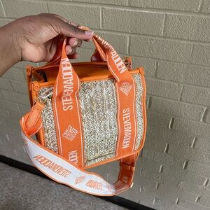 Steve Madden Bwebber Straw Statchel Bag